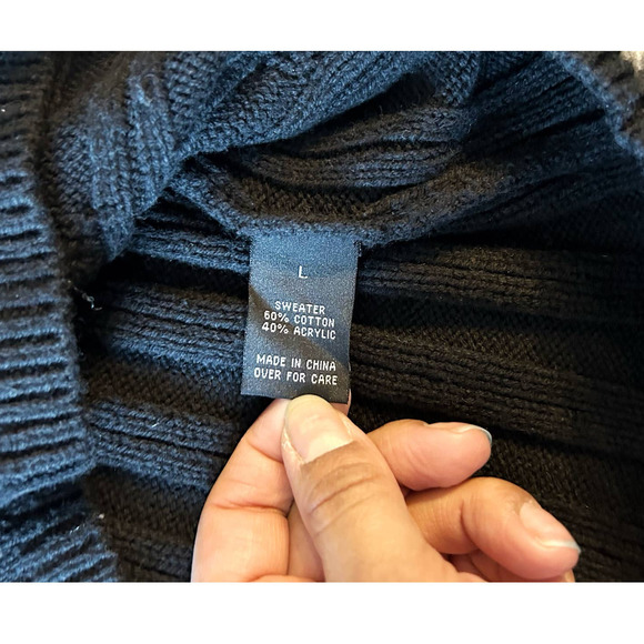 BCX Black Short Sleeve Sweater Dress Womens Size L - Picture 7 of 11